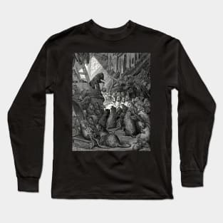 The Council of the Rats - Gustave Dore Long Sleeve T-Shirt